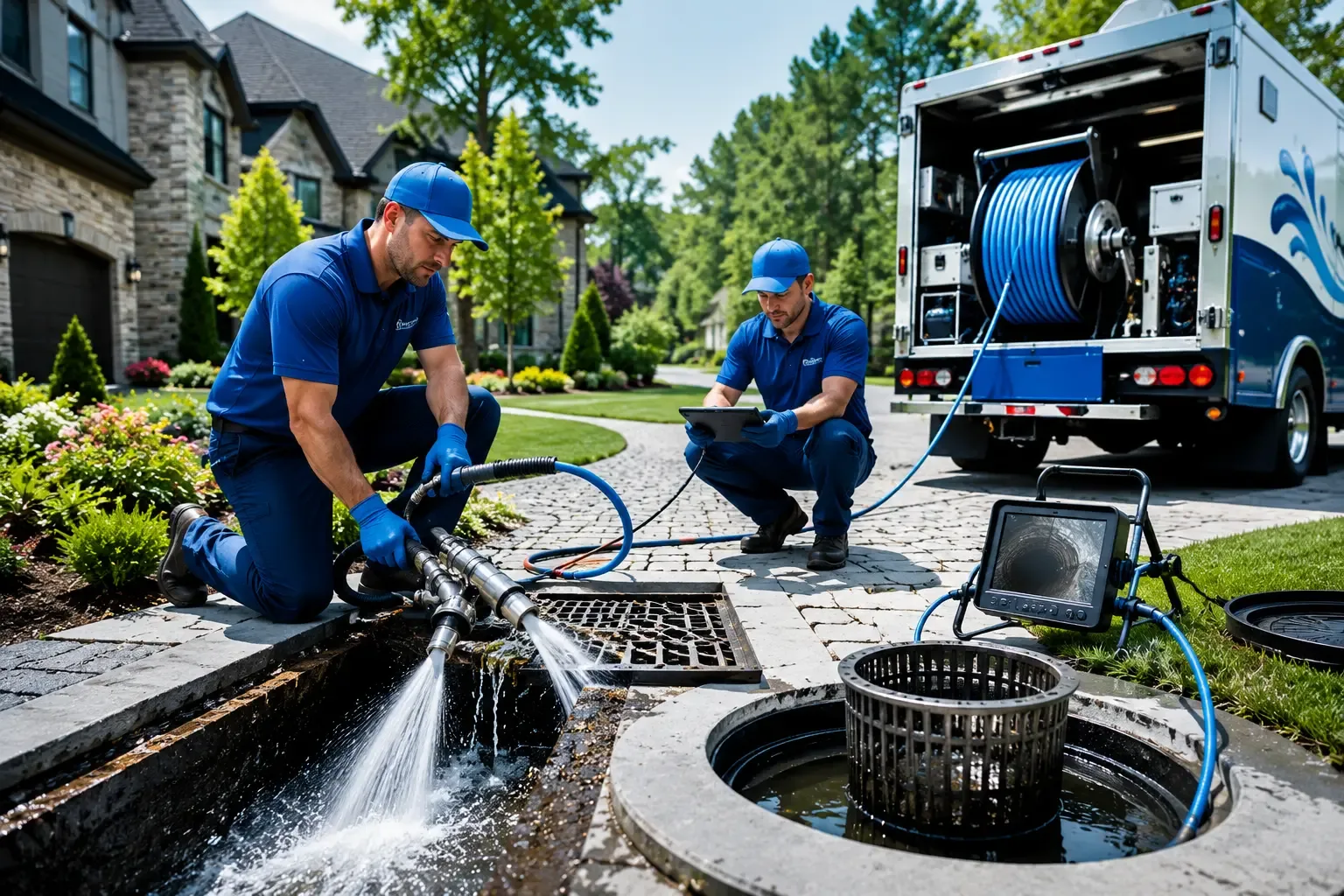 Local outdoor drain cleaning professionals in Ridgely, MD